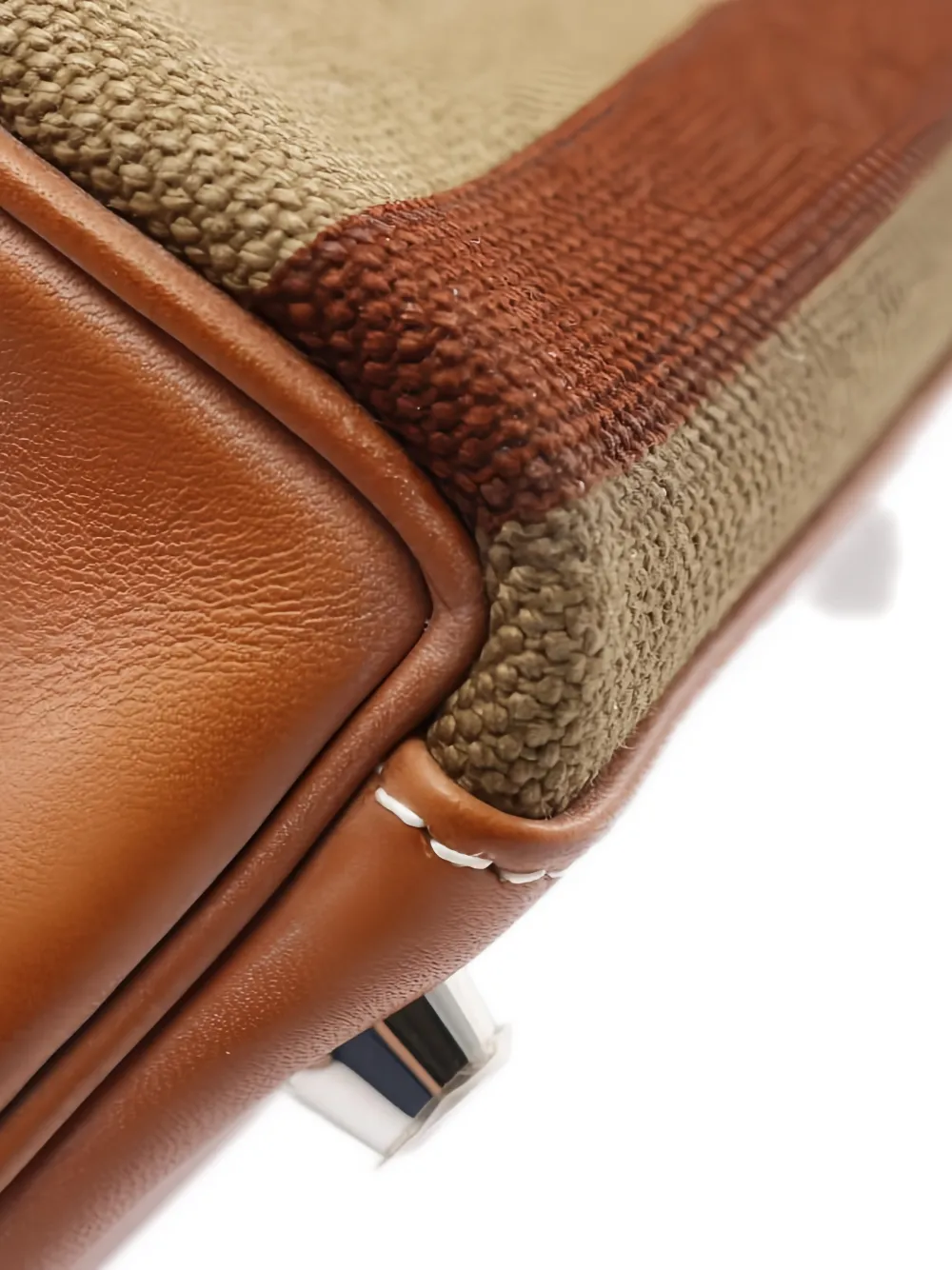 Pre-owned Hermes 2011 Kelly 32 Tote Bag In Brown