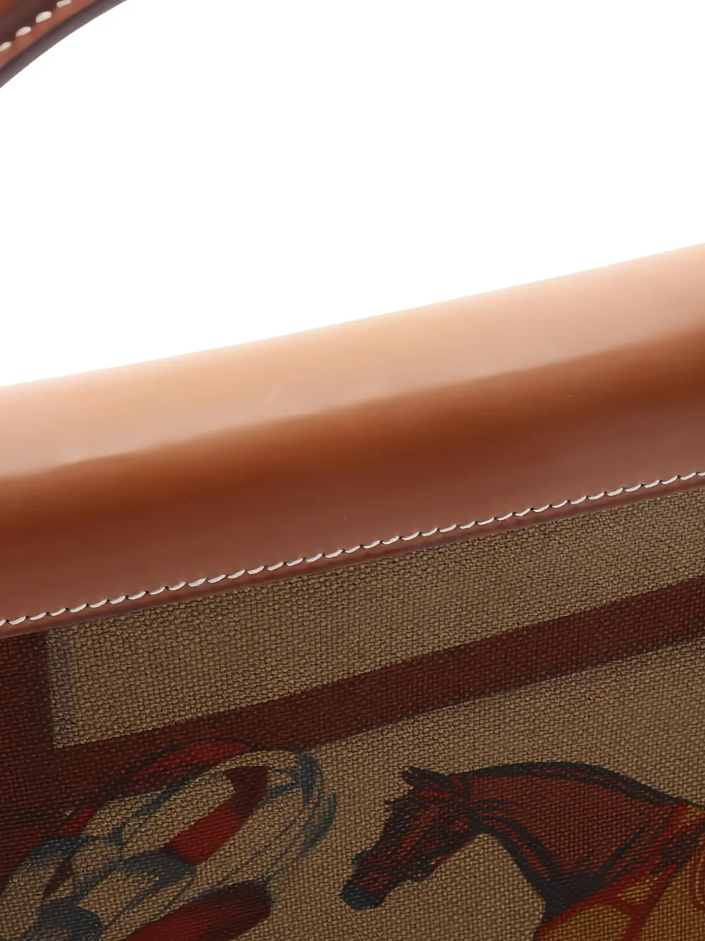 Pre-owned Hermes 2011 Kelly 32 Tote Bag In Brown