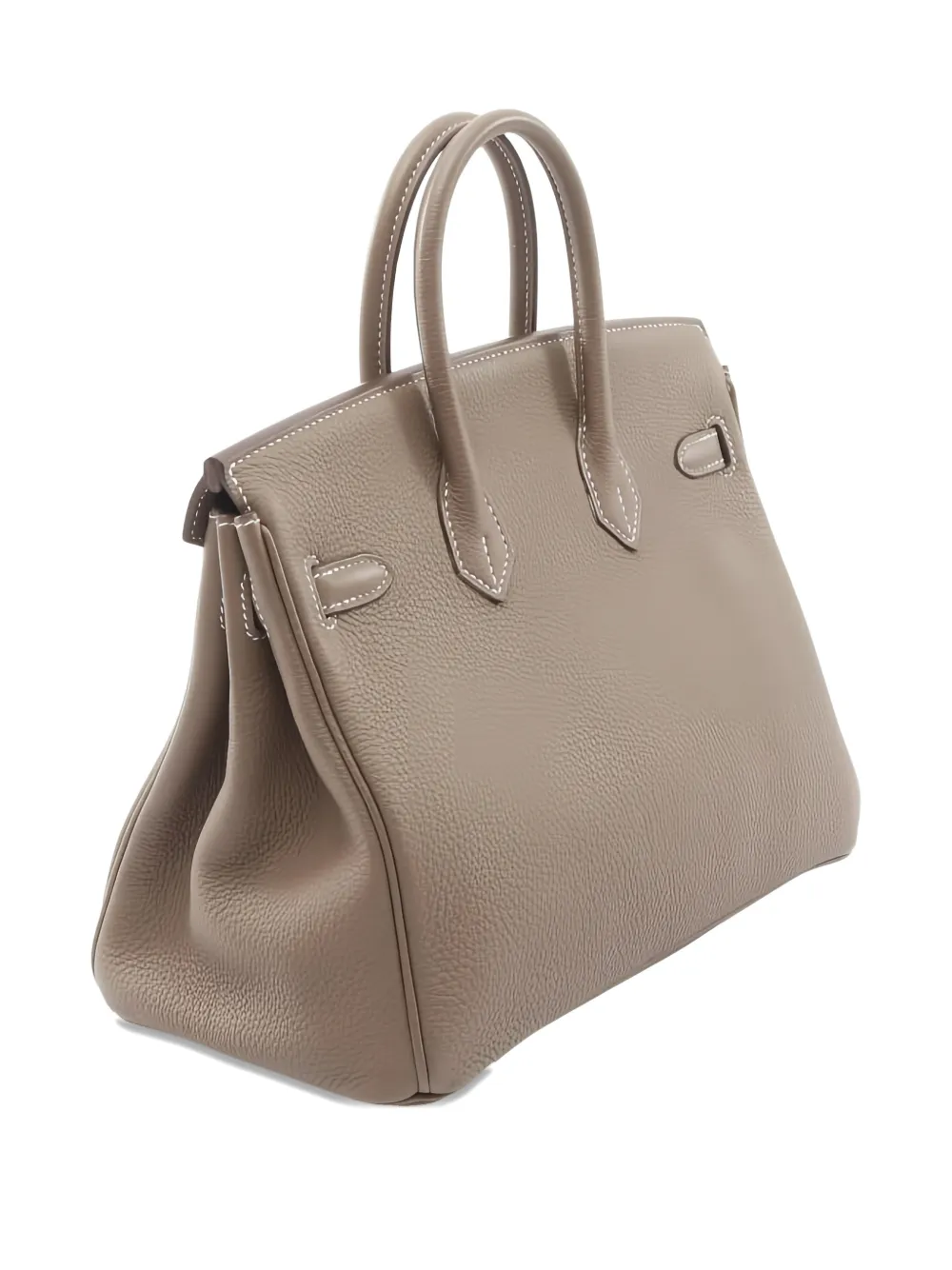 Pre-owned Hermes 2021 Birkin 25 Handbag In Neutral