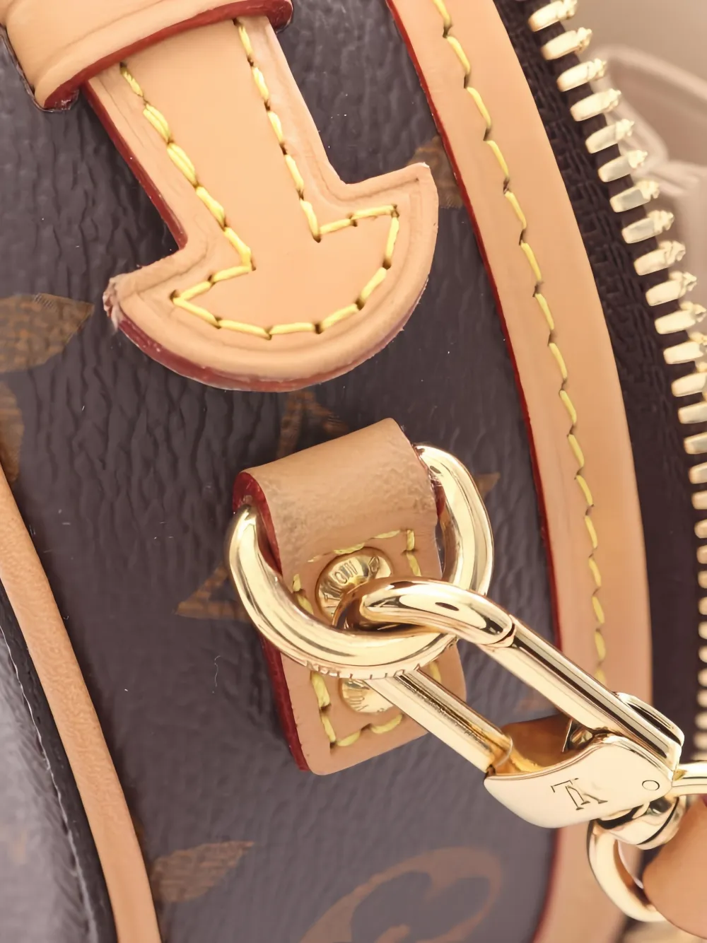 LOUIS VUITTON Pre-owned Mini Boite Chapeau Monogram-pattern Cross Body Bag In Brown