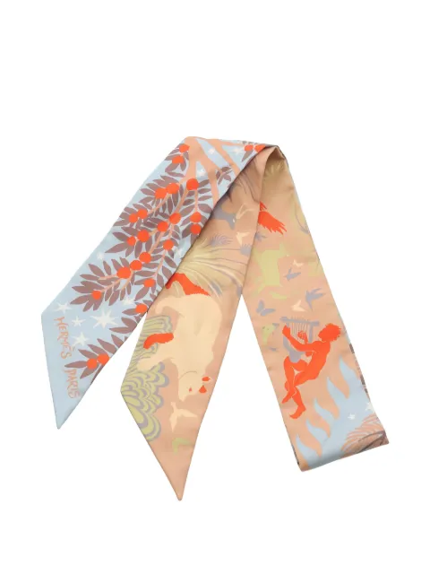 Hermès Pre-Owned 2000s Le Charme D'Orphee ribbon scarf