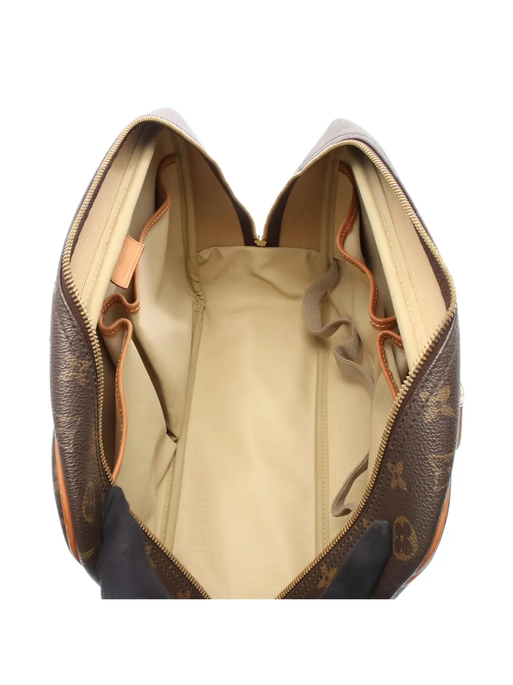 LOUIS VUITTON Pre-owned 2001 Deauville Monogram Tote Bag In Brown