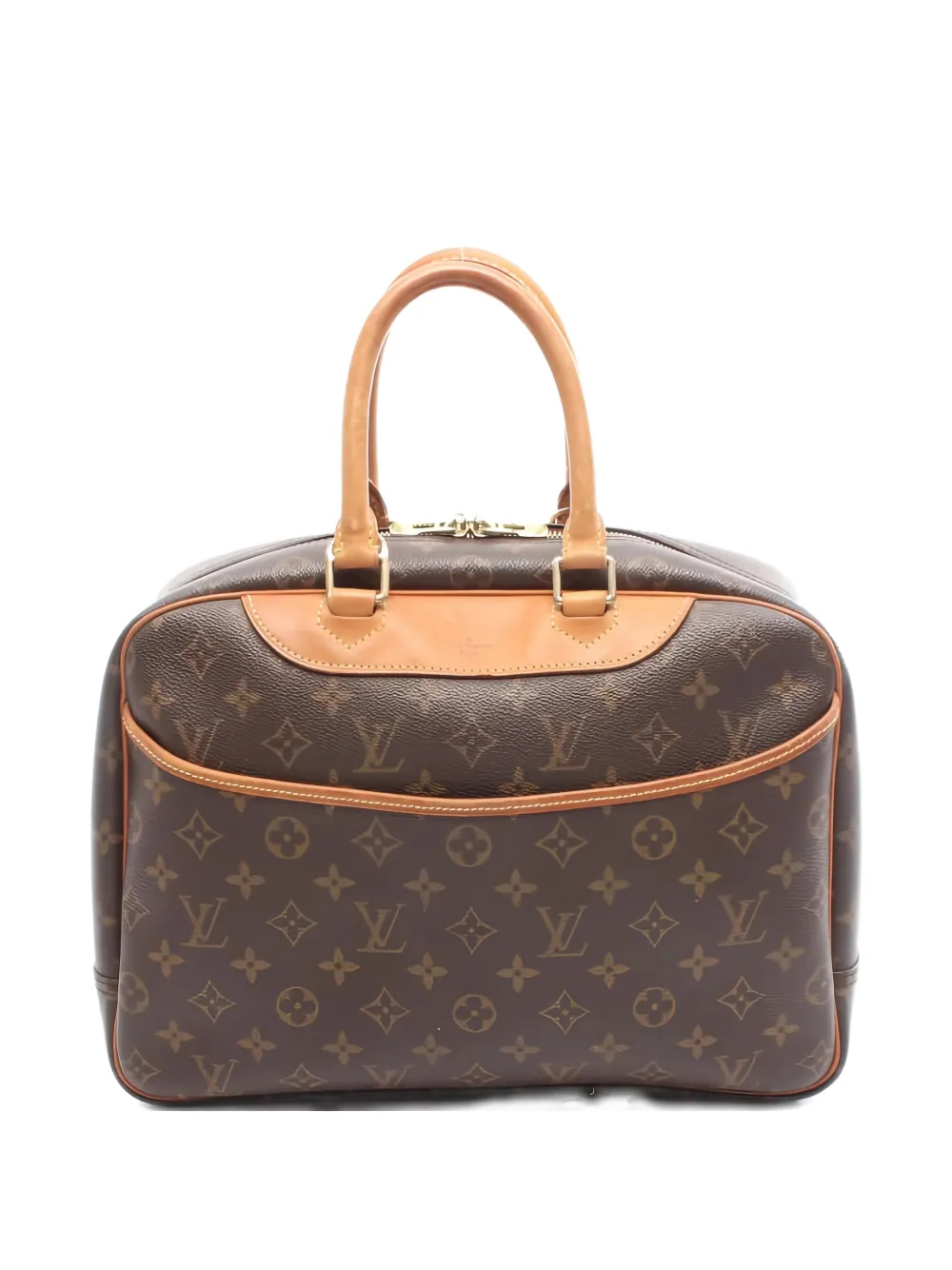 LOUIS VUITTON Pre-owned 2001 Deauville Monogram Tote Bag In Brown