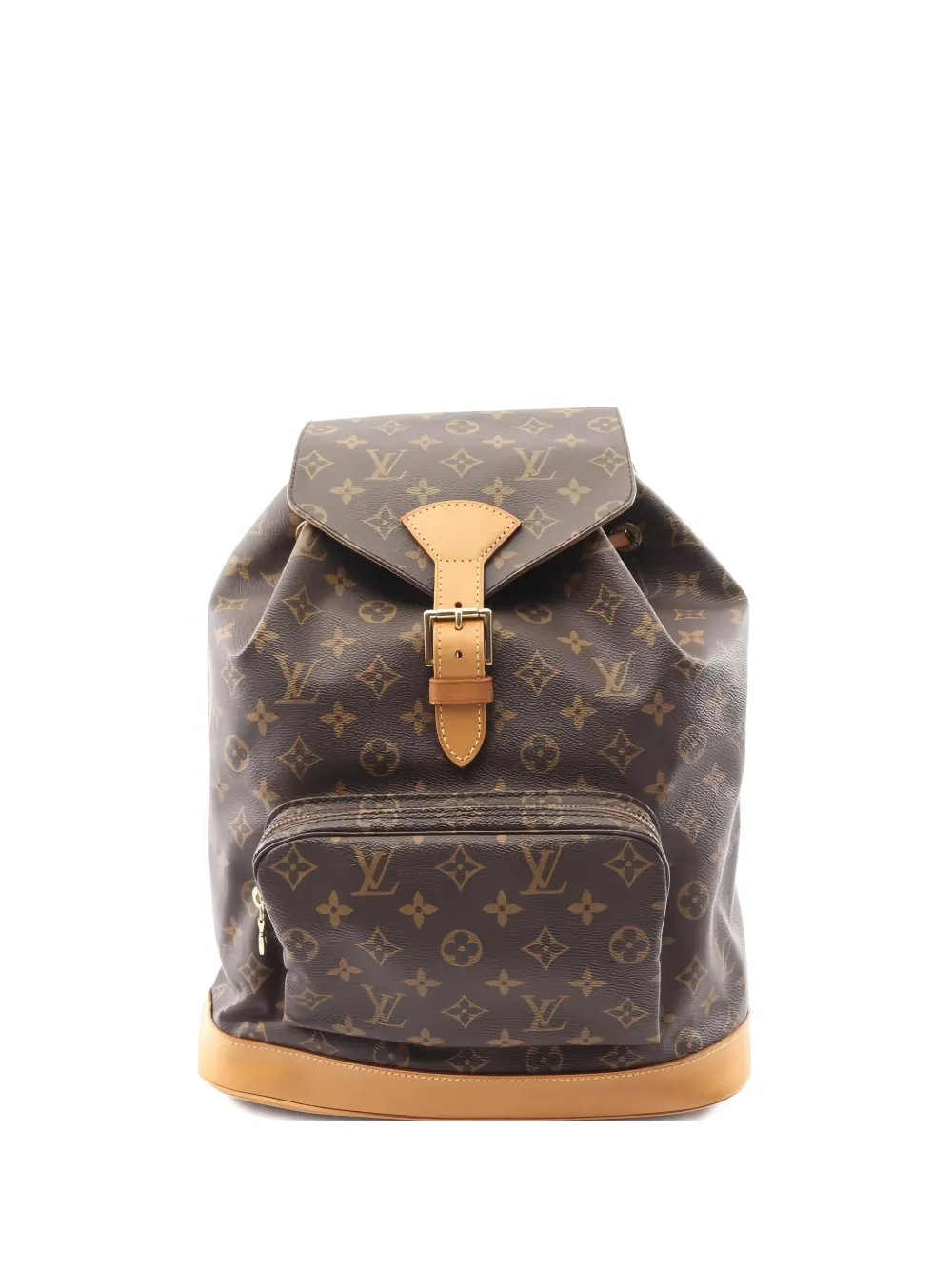 Louis Vuitton Pre-Owned Montsouris GM Monogram Canvas backpack - Marrone