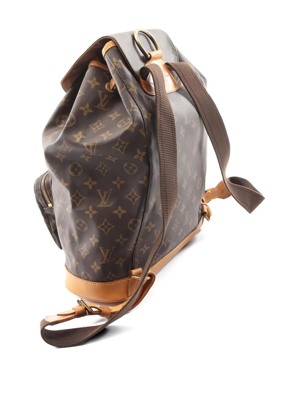 Louis Vuitton Pre-Owned Montsouris GM Monogram Canvas backpack - Bruin
