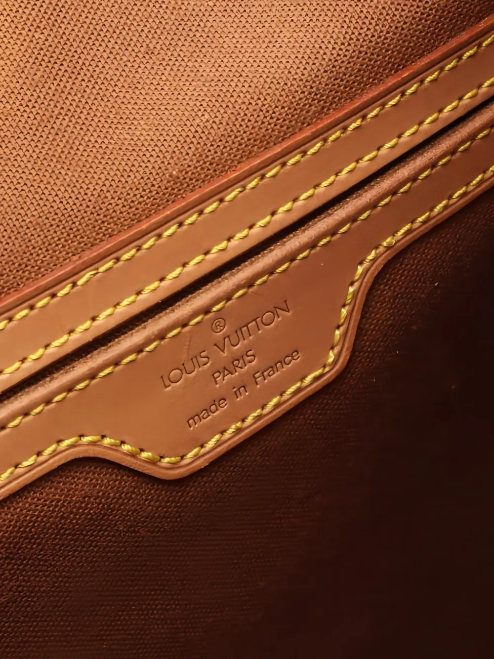 Pre-owned Louis Vuitton Montsouris Gm Monogram Canvas Backpack In Brown