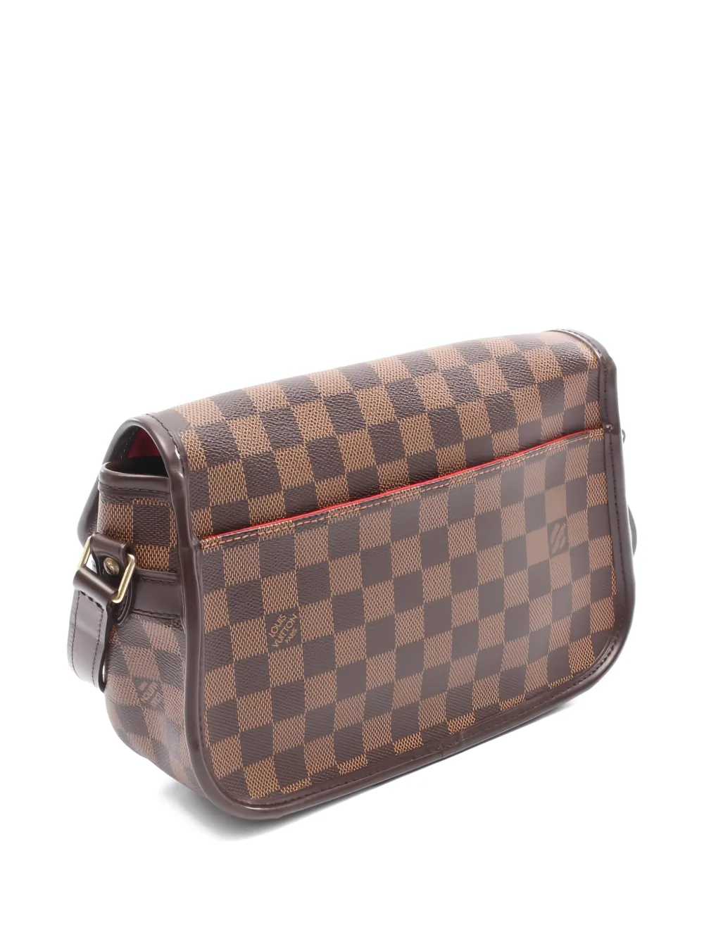 Pre-owned Louis Vuitton 2006 Damier Sologne Cross Body Bag In Brown