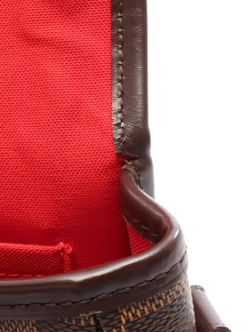 Pre-owned Louis Vuitton 2006 Damier Sologne Cross Body Bag In Brown