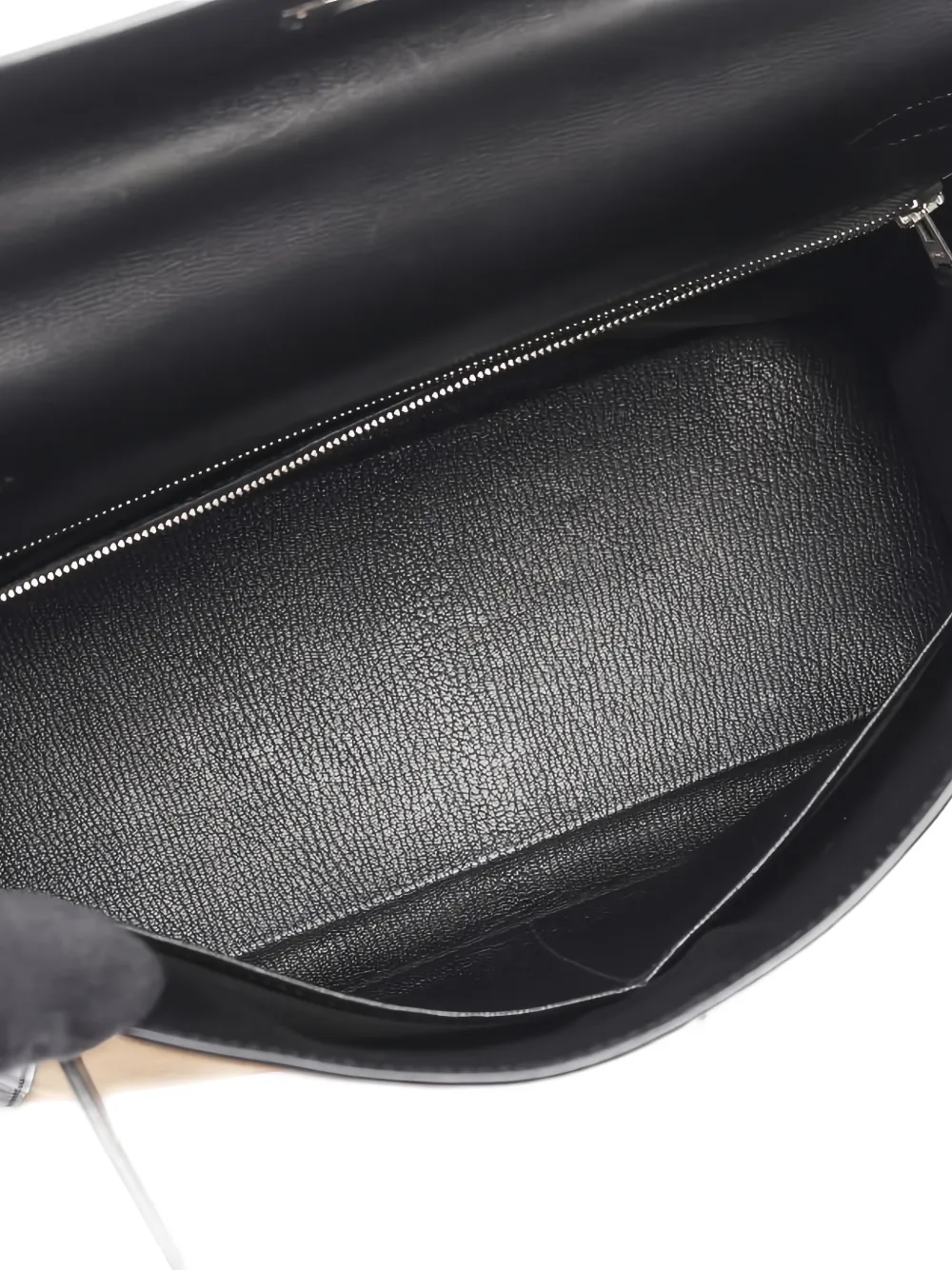 Pre-owned Hermes 2006 Kelly 28 Tote Bag In Orange