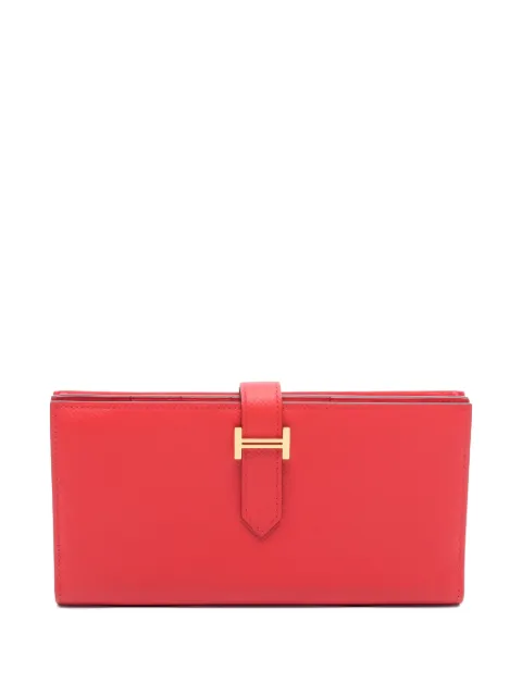 Hermès Pre-Owned 2016 Bearn bi-fold long wallet