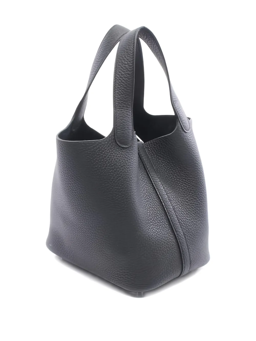 Pre-owned Hermes 2025 Picotin Lock Pm Tote Bag In Black