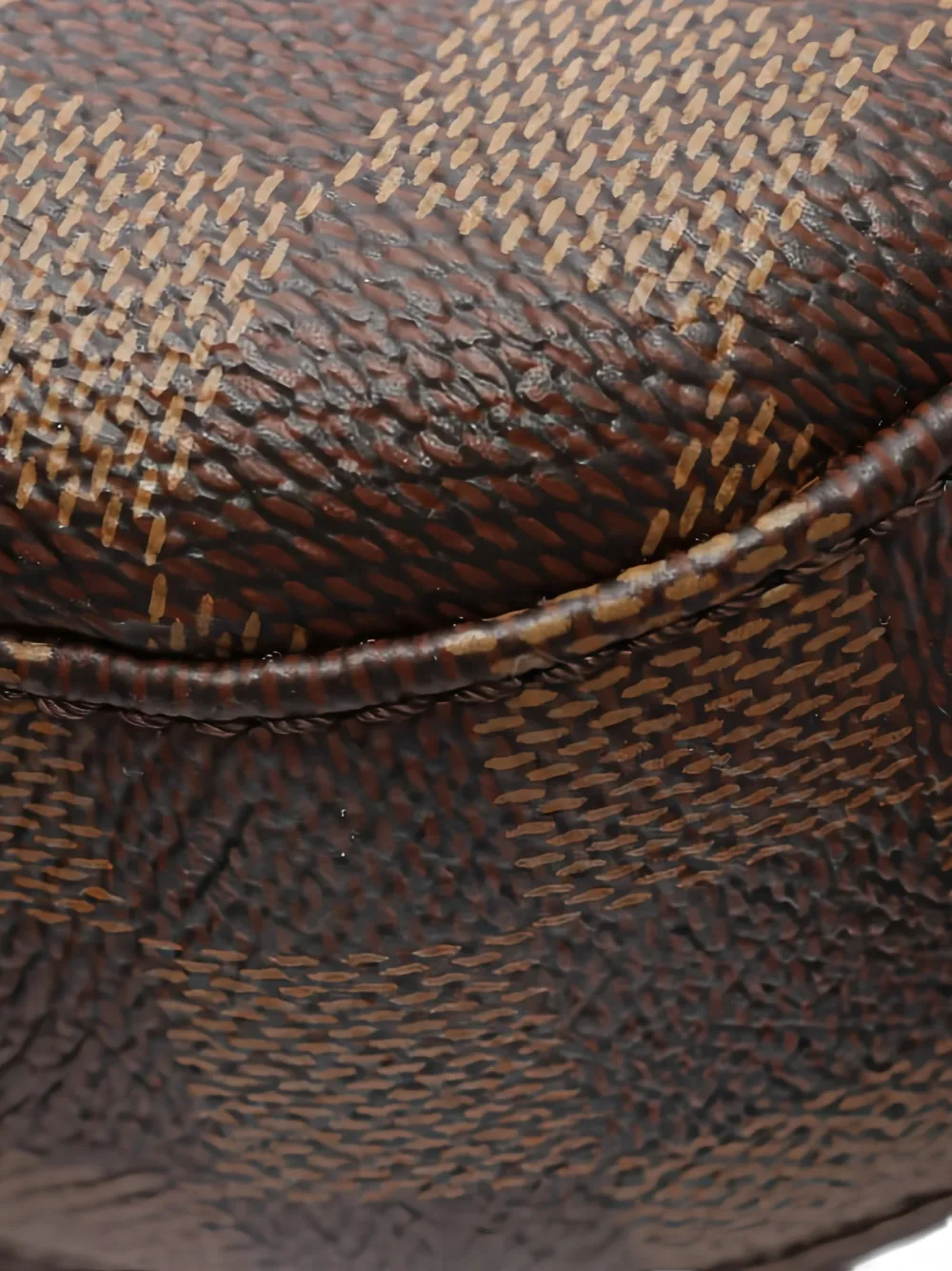 LOUIS VUITTON Pre-owned South Bank Damier Ebene Shoulder Bag In Brown