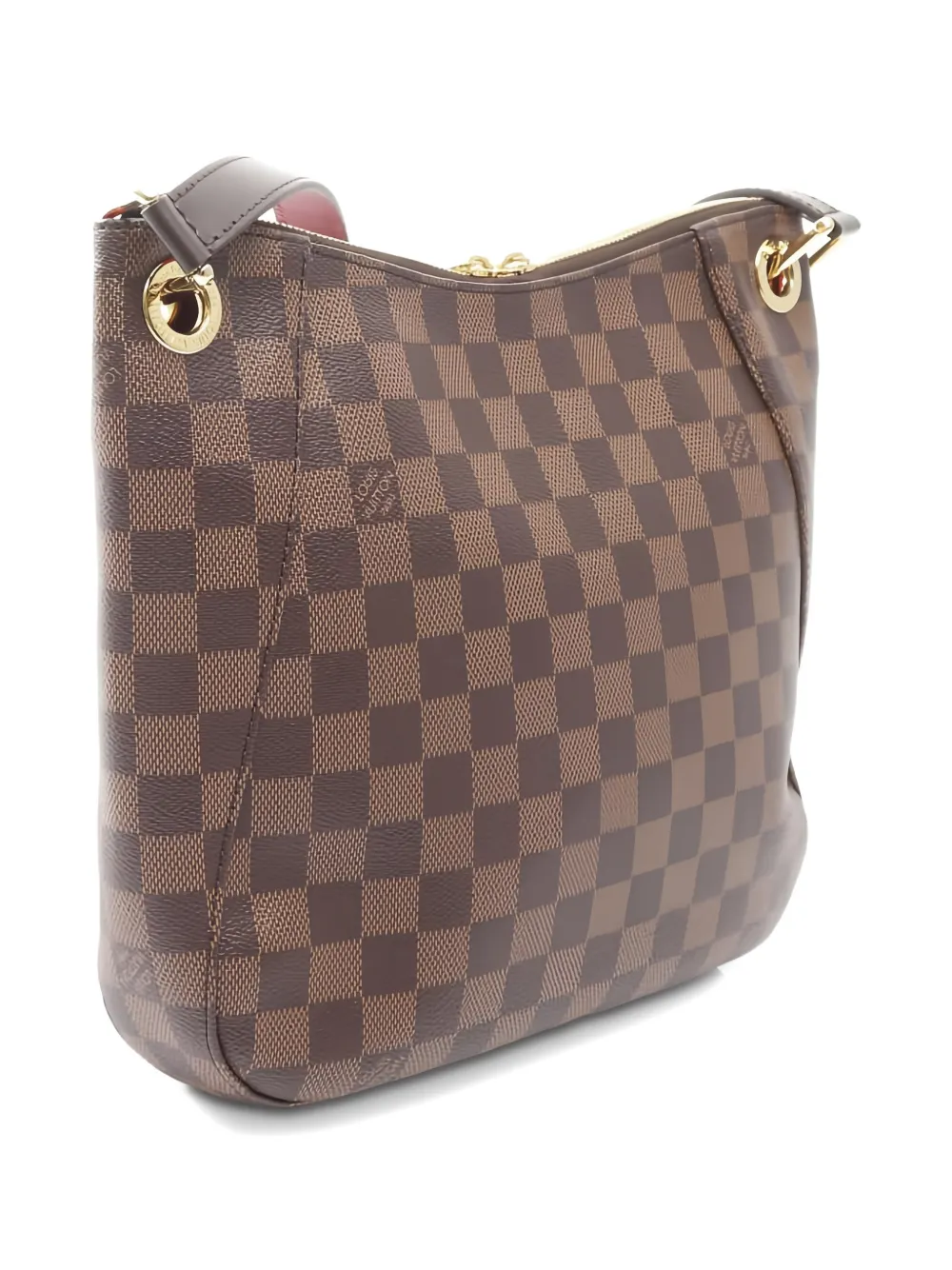 LOUIS VUITTON Pre-owned South Bank Damier Ebene Shoulder Bag In Brown