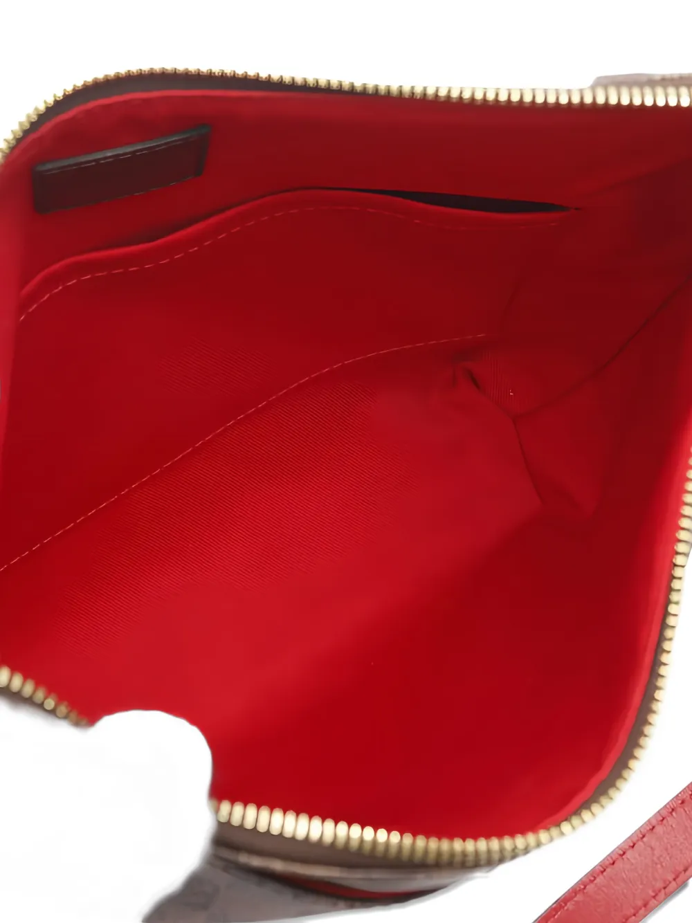 LOUIS VUITTON Pre-owned South Bank Damier Ebene Shoulder Bag In Brown