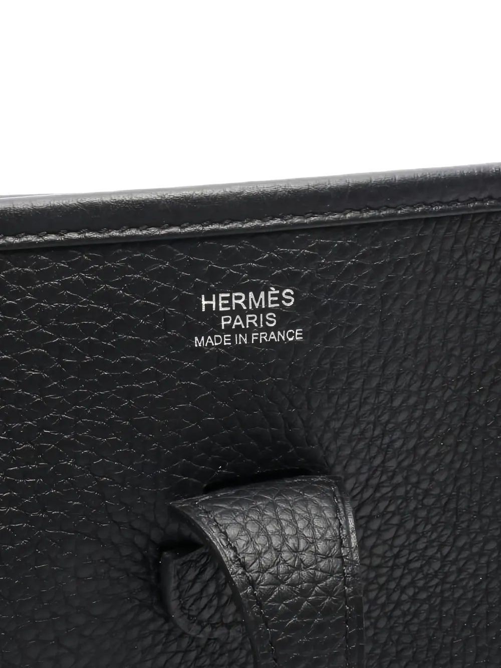 HERMES Pre-owned 2021 Evelyne Iii Shoulder Bag In Black