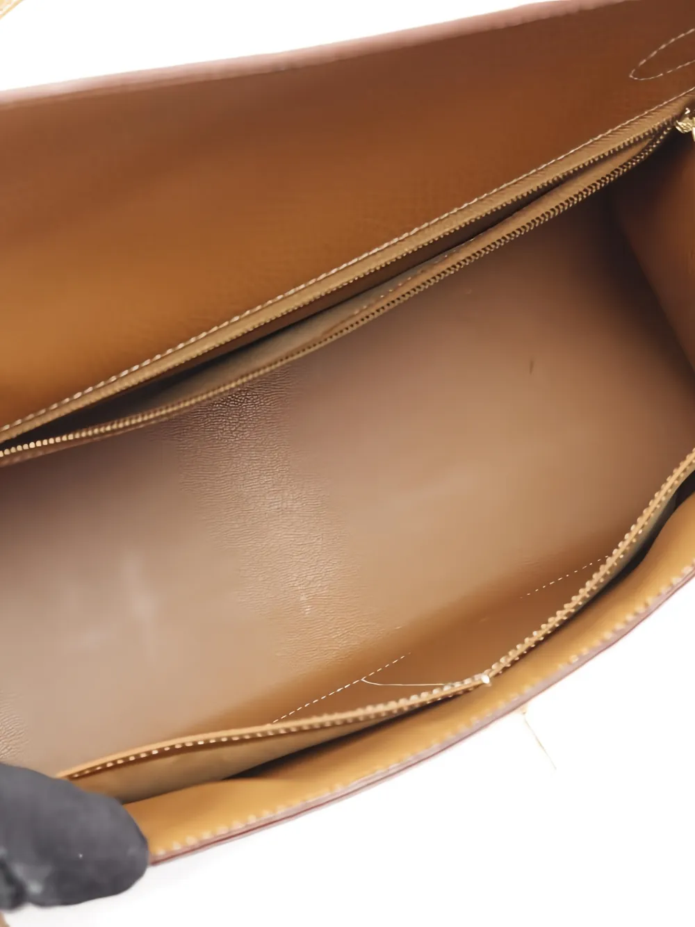 Pre-owned Hermes 1994 Kelly 32 Tote Bag In Brown