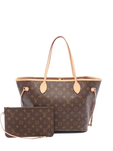 Louis Vuitton Pre-Owned شنطة كتف 'نيفرفول MM' بمونوغرام 2021