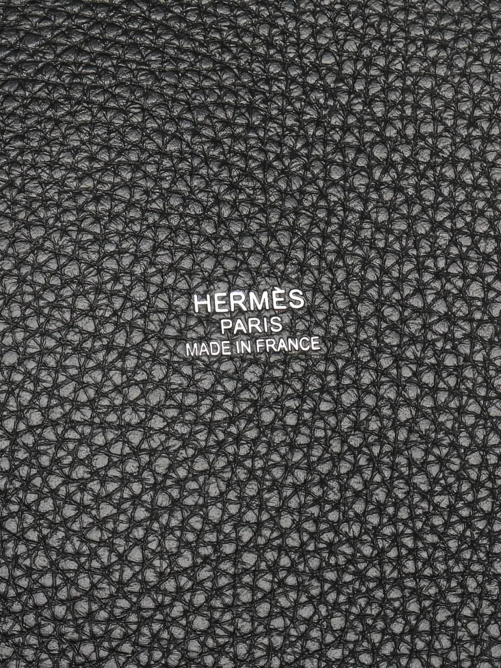 HERMES Pre-owned 2022 Pursangle Tote Bag In Black
