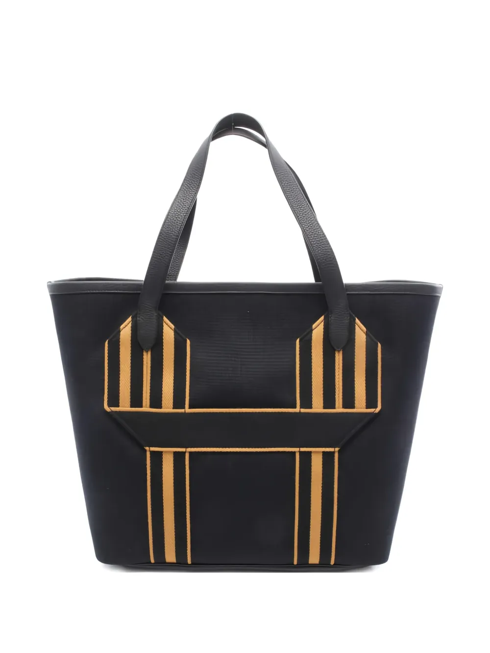 Pre-owned Hermes 2022 Pursangle Tote Bag In Black