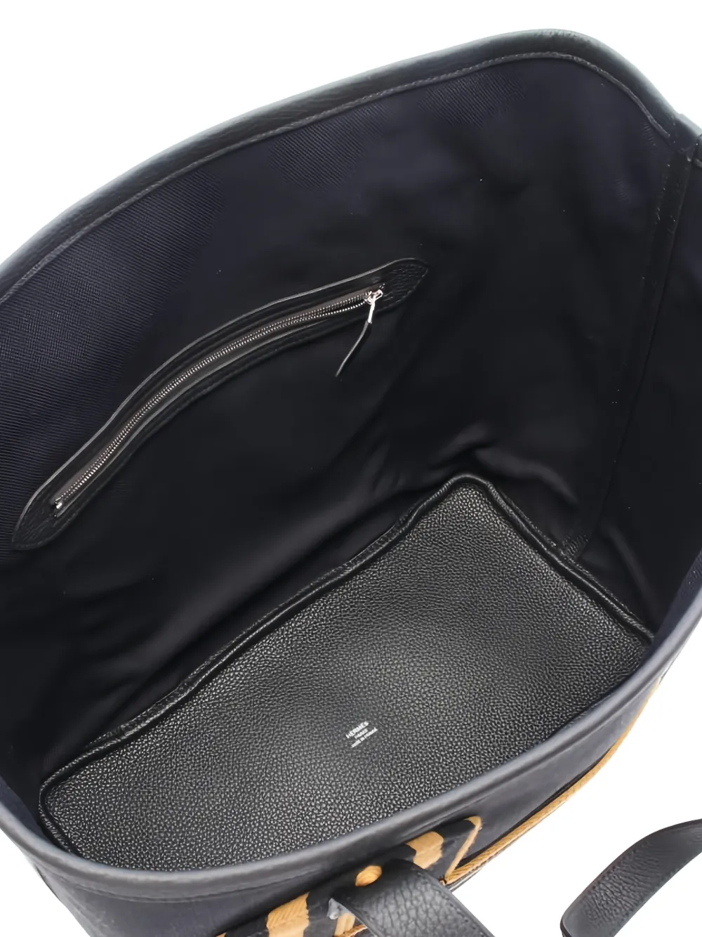 HERMES Pre-owned 2022 Pursangle Tote Bag In Black