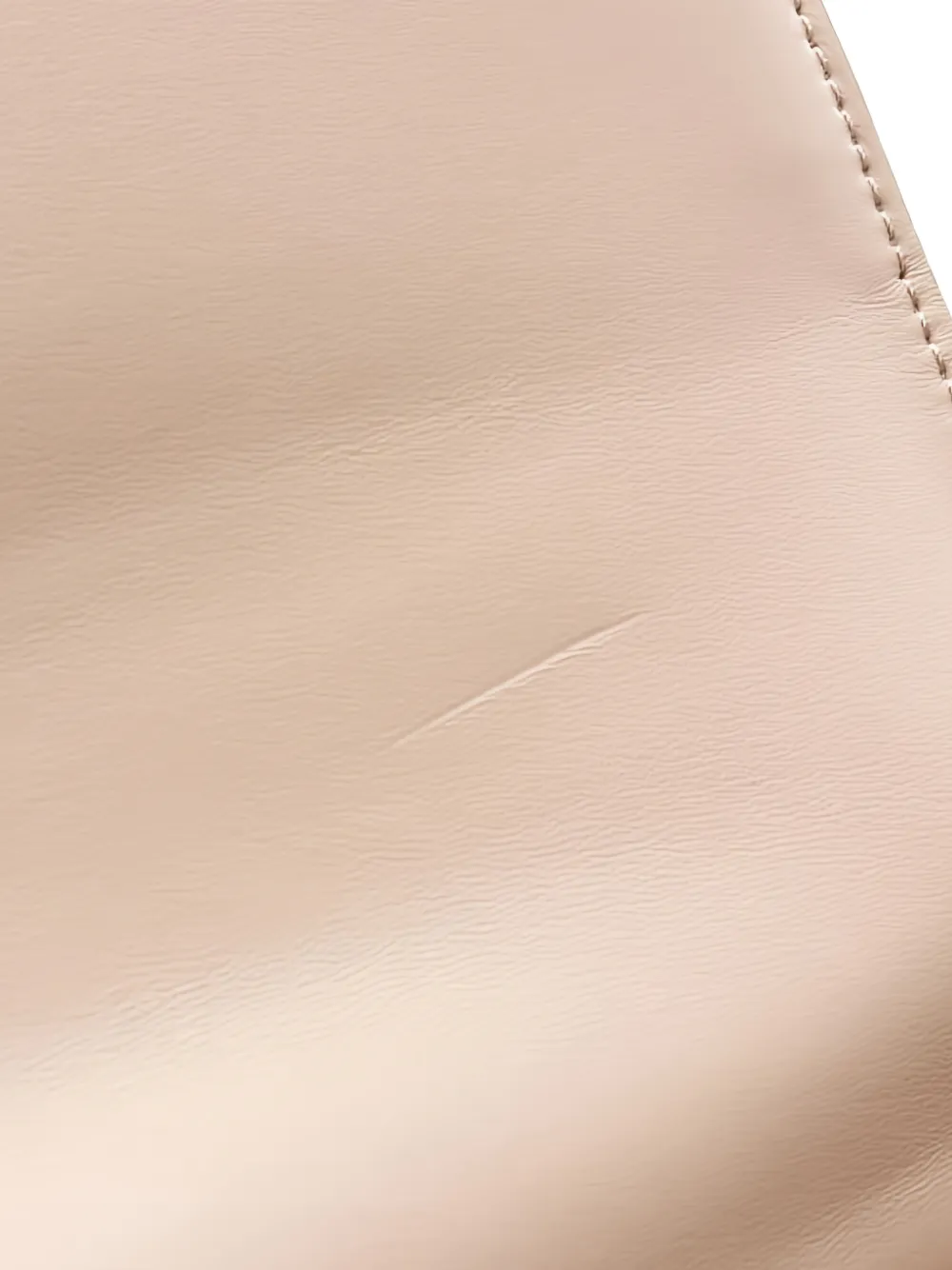 Pre-owned Stella Mccartney 2010 Chain Frayme Shoulder Bag In Neutral