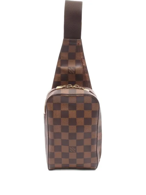 Louis Vuitton Pre-Owned 2003 Geronimos Damier Ebène backpack