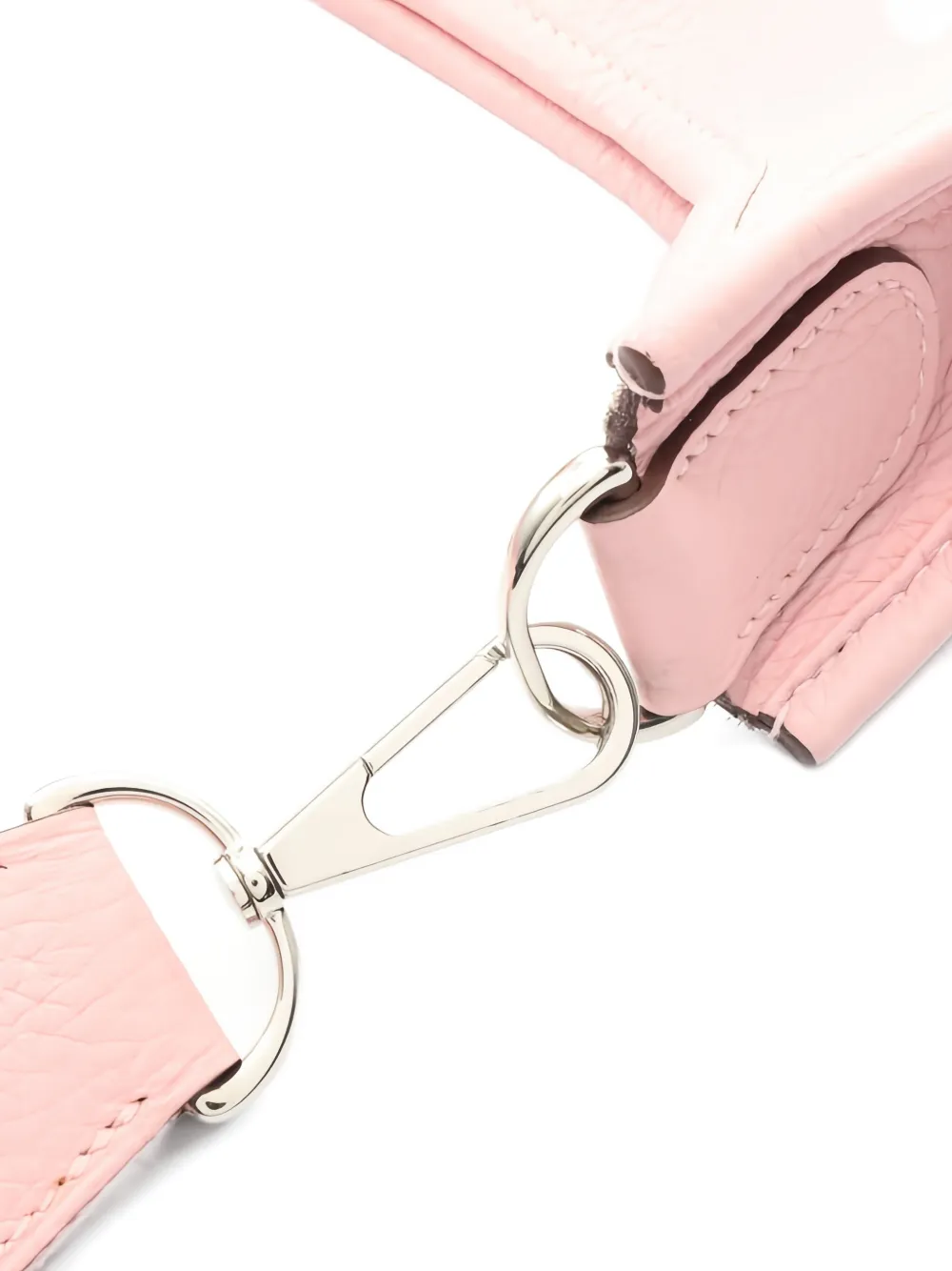 Pre-owned Hermes 2015 Evelyn 3 Troyes Pm Perforated Cross Body Bag In Pink