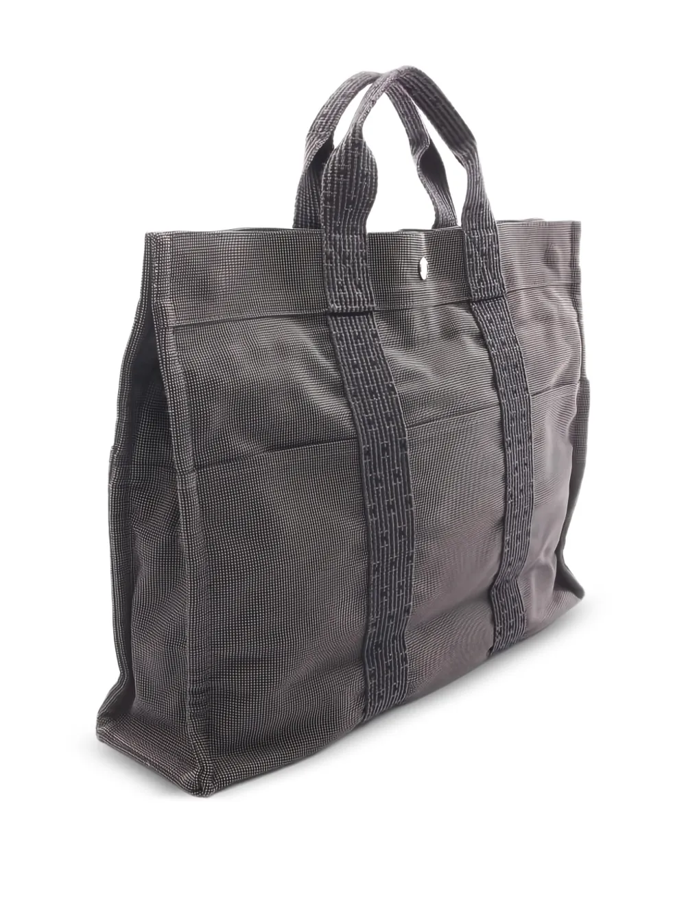 Pre-owned Hermes 2010s Yale Line Mm Tote Bag In Gray