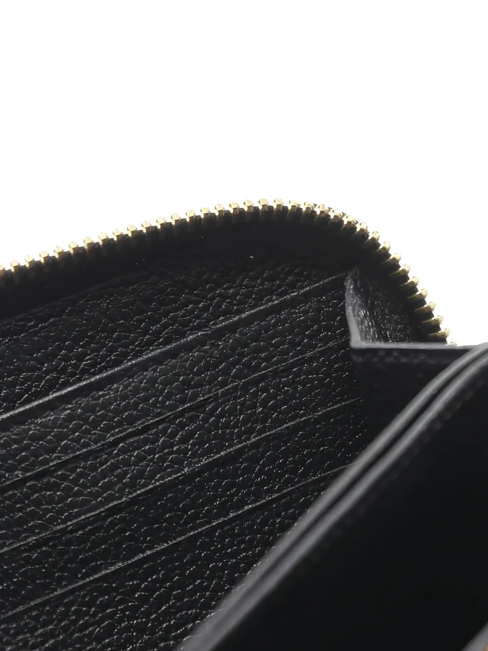 Pre-owned Louis Vuitton Empreinte Monogram-patterm Wallet In Black