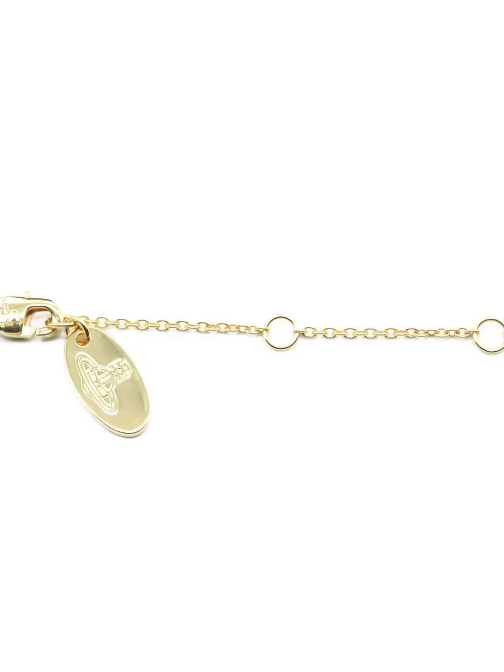 Pre-owned Vivienne Westwood London Orb Pendant Necklace In Gold