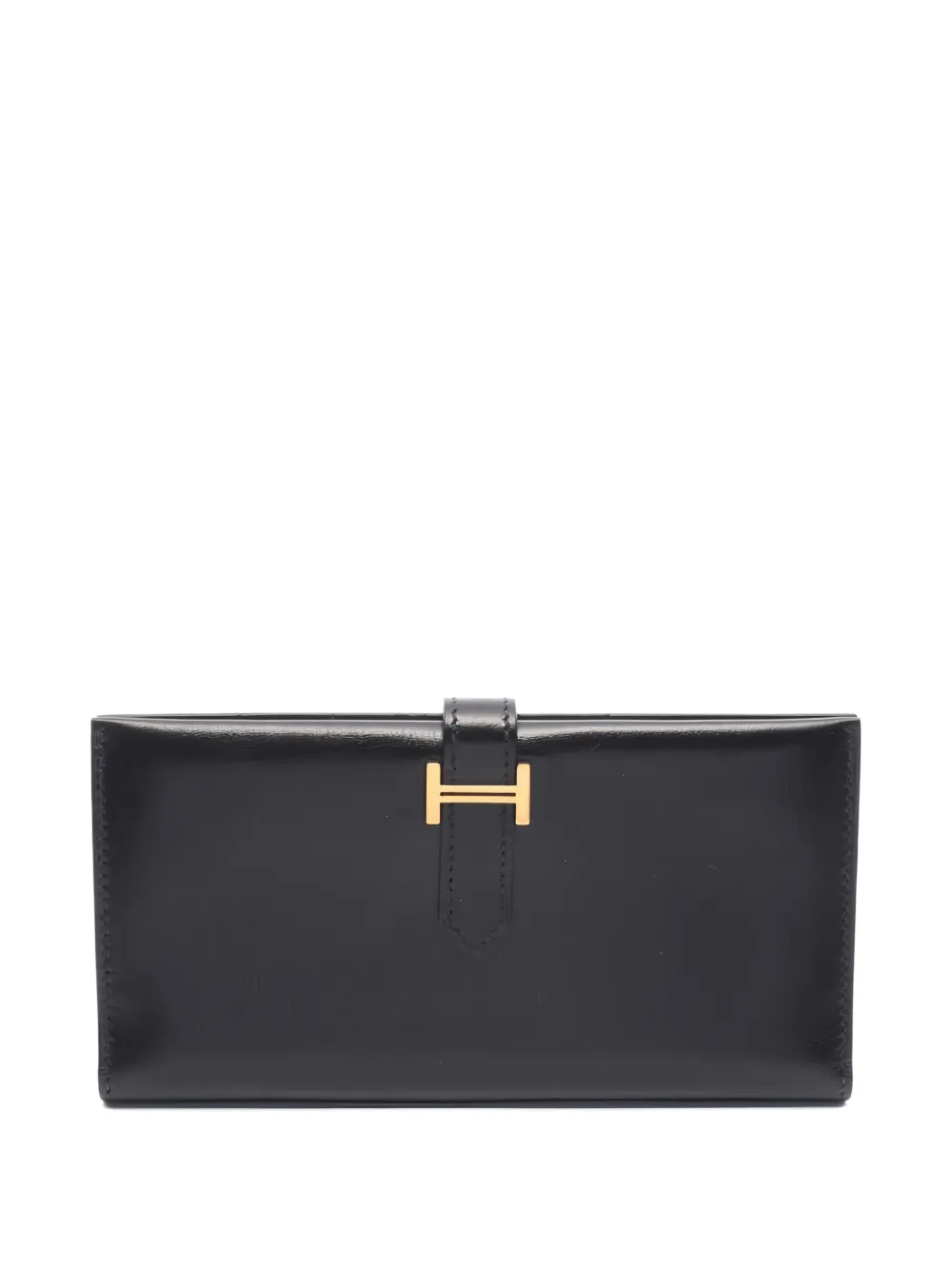 Hermès Pre-Owned 2004 Bearn bi-fold long wallet | Black | Image 1