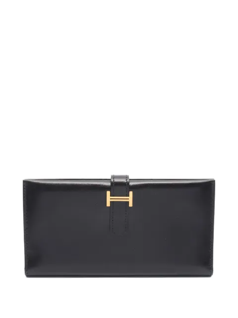 Hermès Pre-Owned portefeuille pliant Bearn (2004)