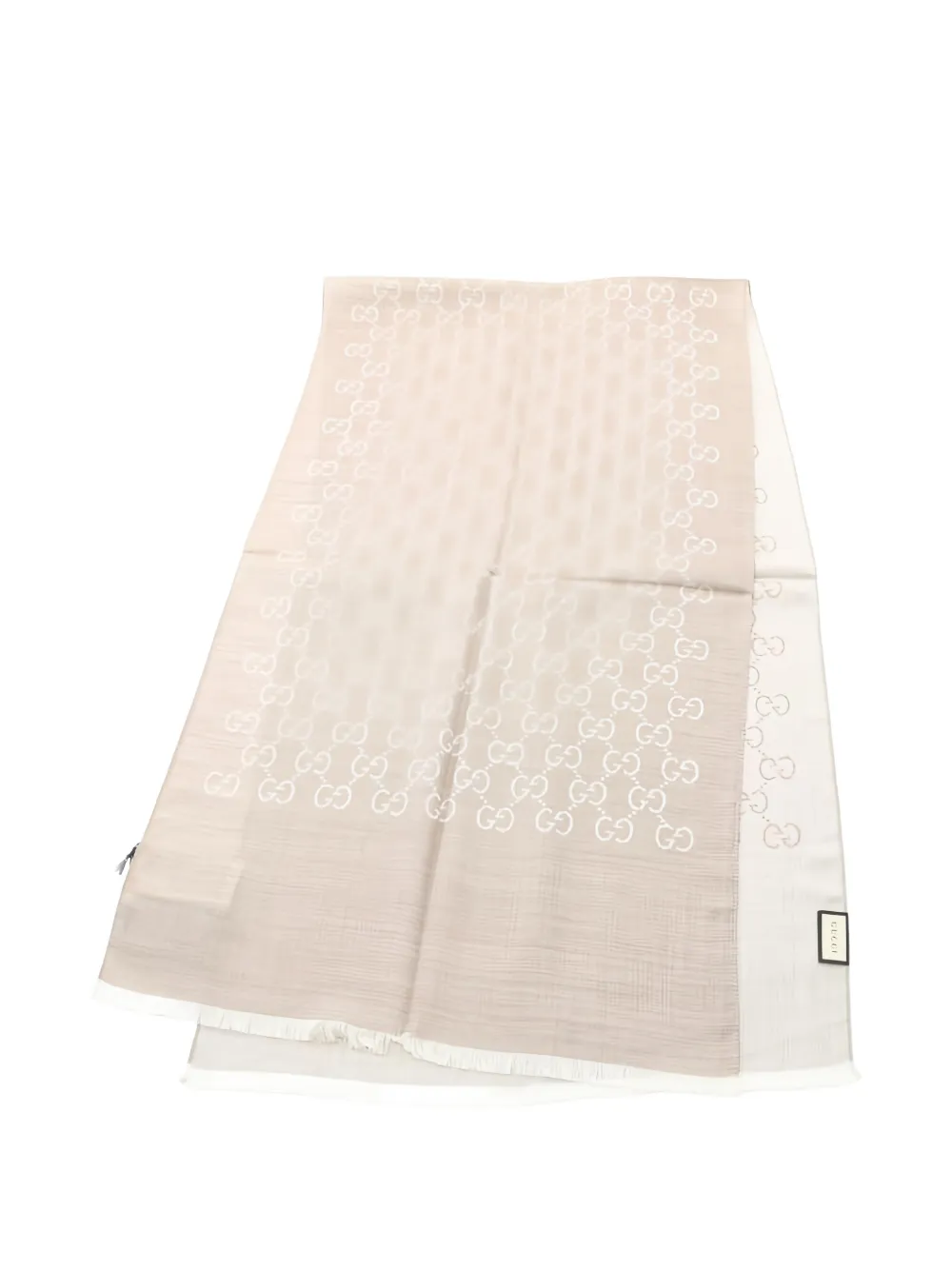 Gucci Pre-Owned 2020s GG pattern scarf | neutro | Image 1