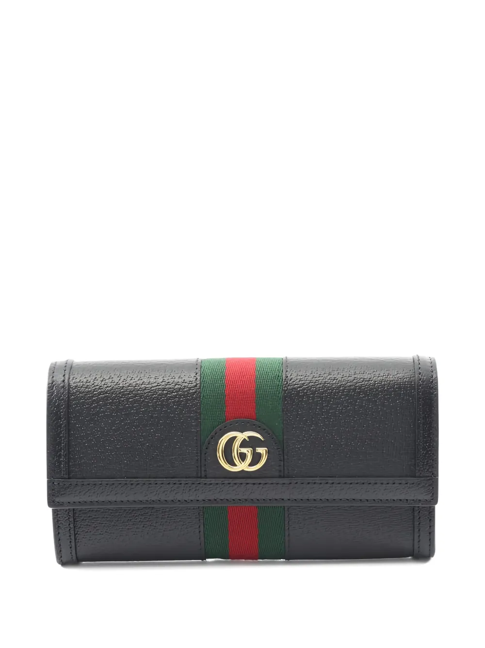 Gucci Pre-Owned 2020s Ophidia Web bi-fold long wallet | negro | Image 1