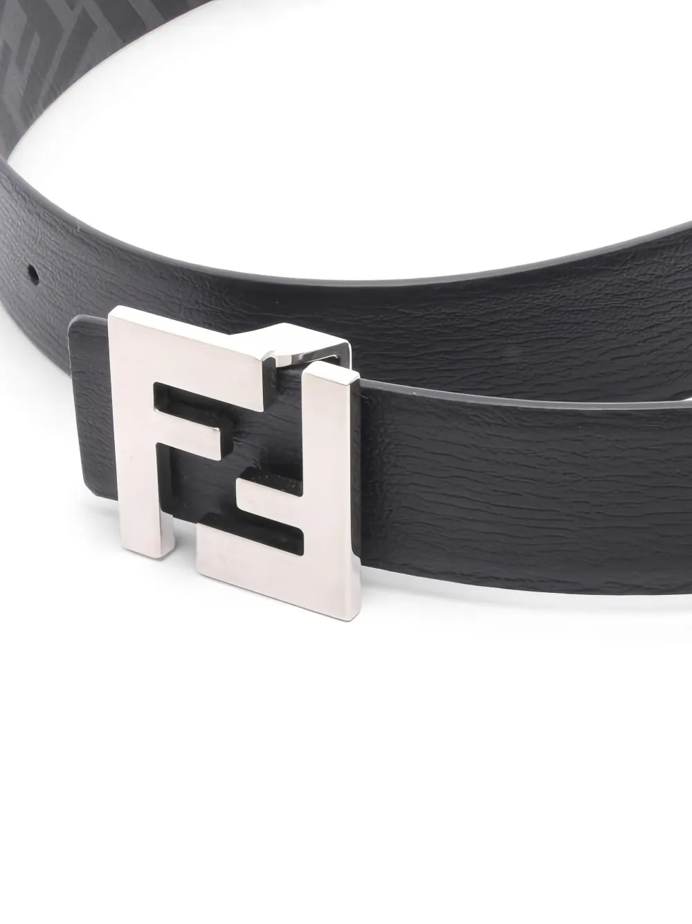 Fendi Pre-Owned 2020s square-FF reversible belt | Image 2