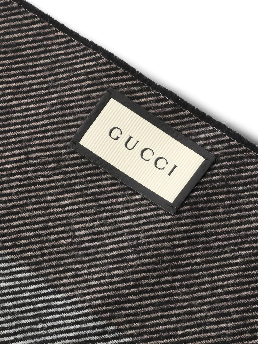 Gucci Pre-Owned 2020s striped wool scarf | Image 2