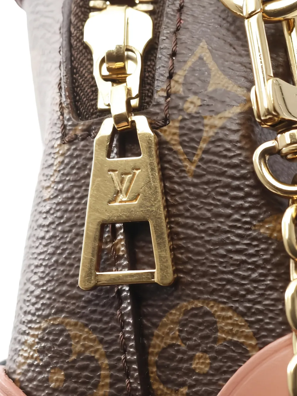 Pre-owned Louis Vuitton Petite Malle Souple Monogram Pattern Handbag In Brown