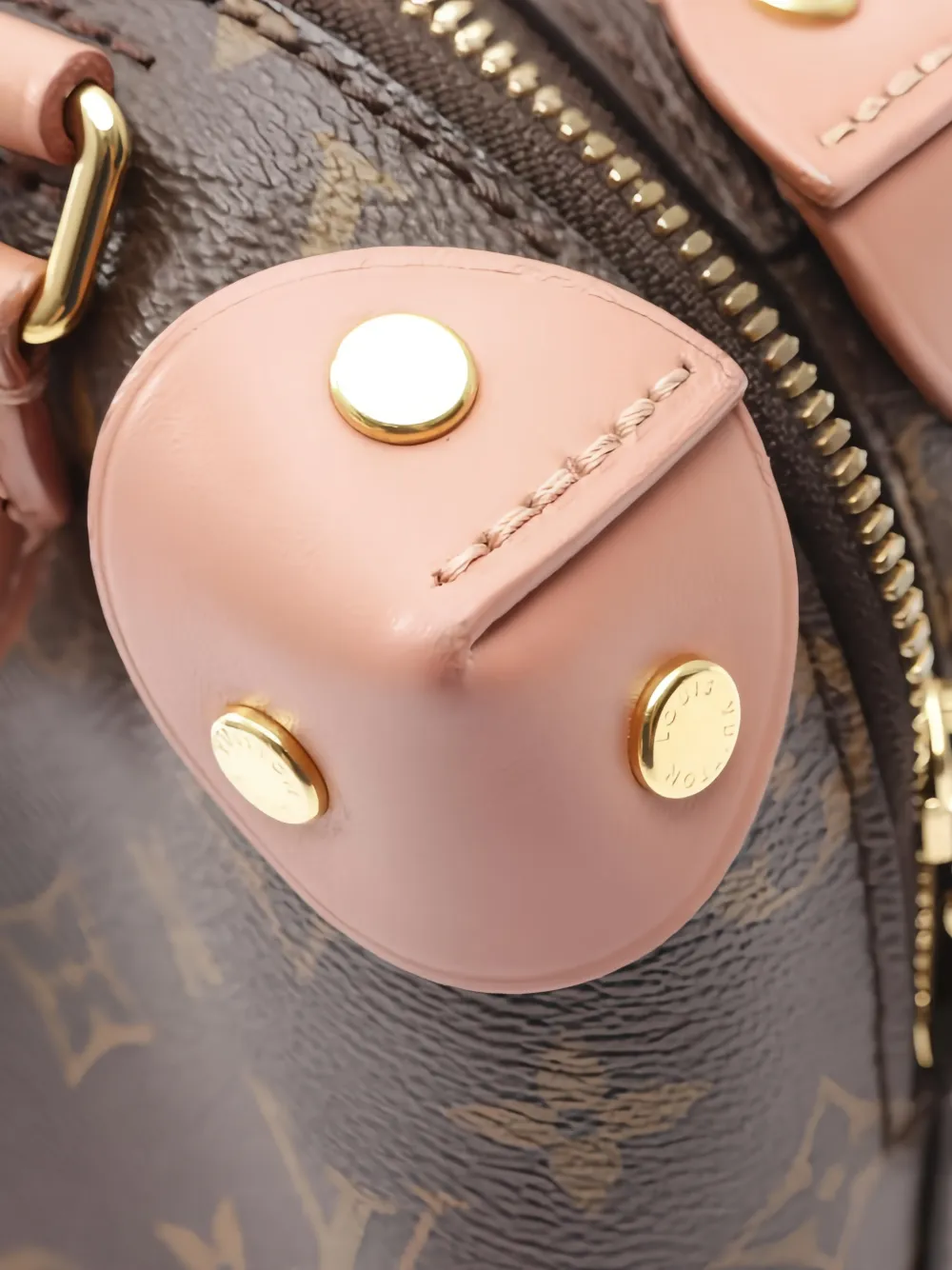 Pre-owned Louis Vuitton Petite Malle Souple Monogram Pattern Handbag In Brown