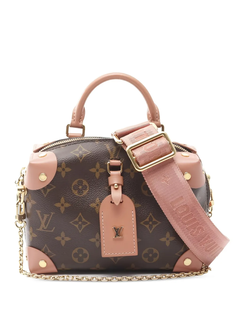Louis Vuitton Pre-Owned Petite Malle Souple monogram pattern handbag | Brown | Image 1