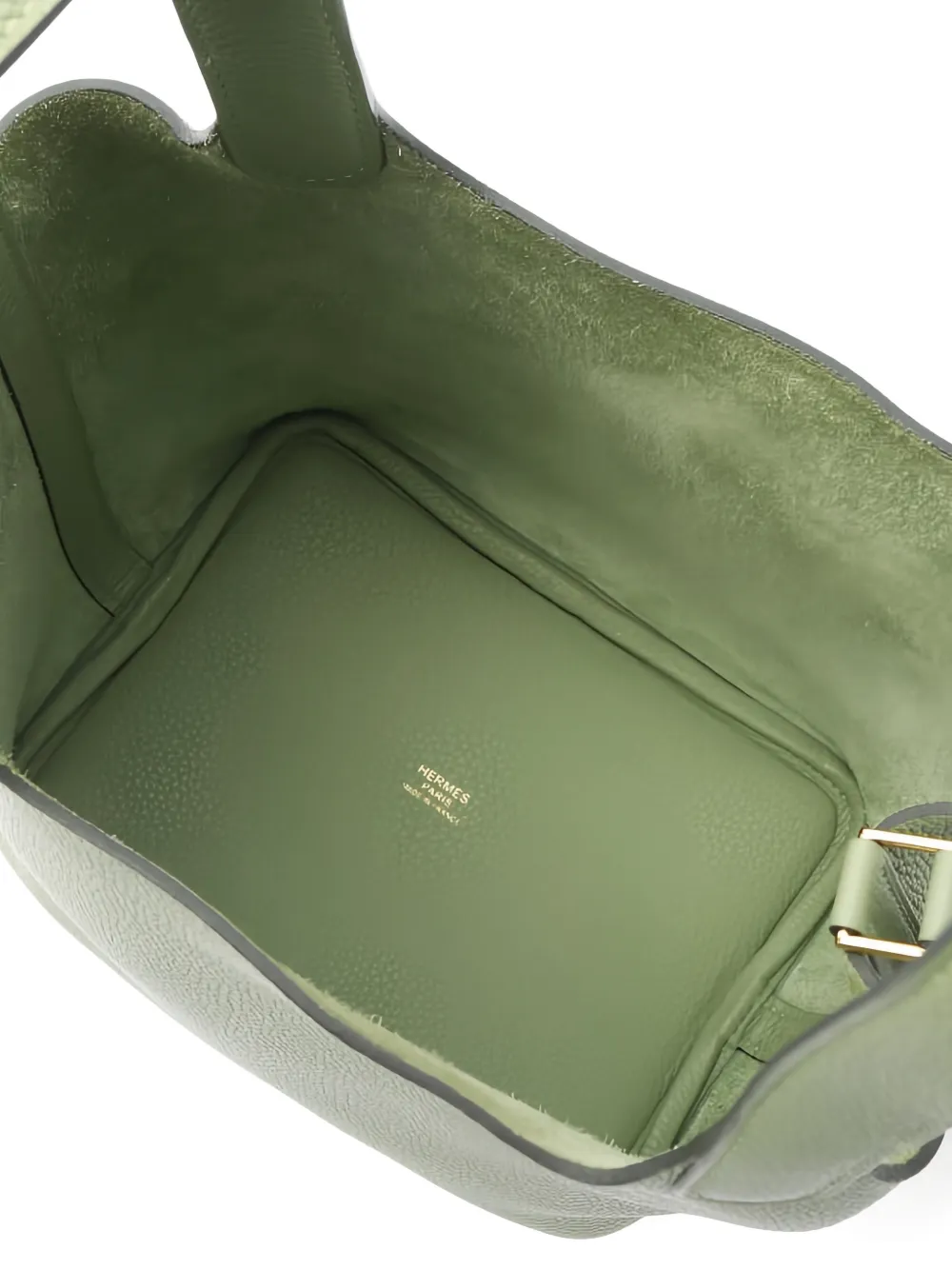 HERMES Pre-owned 2020 Picotin Lock Pm Handbag In Green