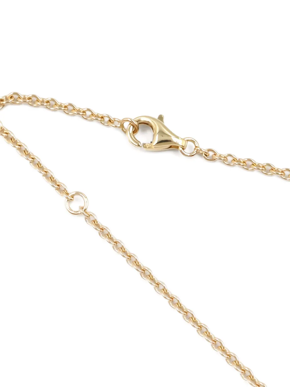 VAN CLEEF & ARPELS Pre-owned 2010s Onyx Pure Alhambra Necklace In Gold