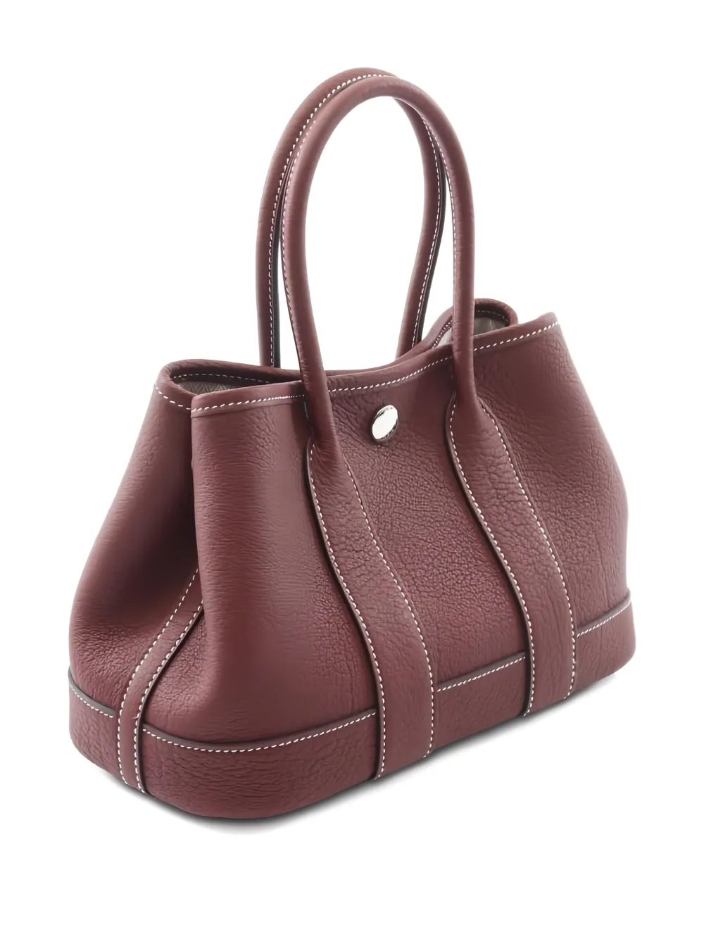 HERMES Pre-owned 2024 Neo Garden 23 Tote Bag In Red