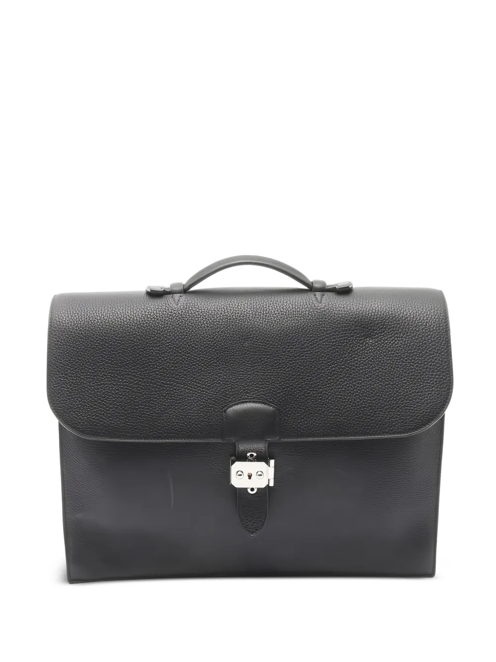 Hermès Pre-Owned 2009 Sac À Dépêches 38 briefcase | Black | Image 1