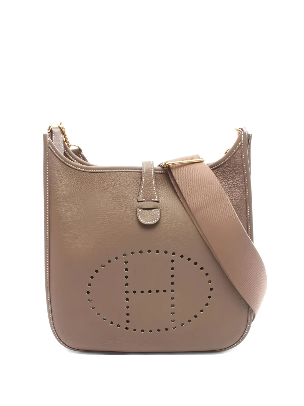 Hermès Pre-Owned 2021 Evelyn 3 Troyes PM shoulder bag | Brown | Image 1