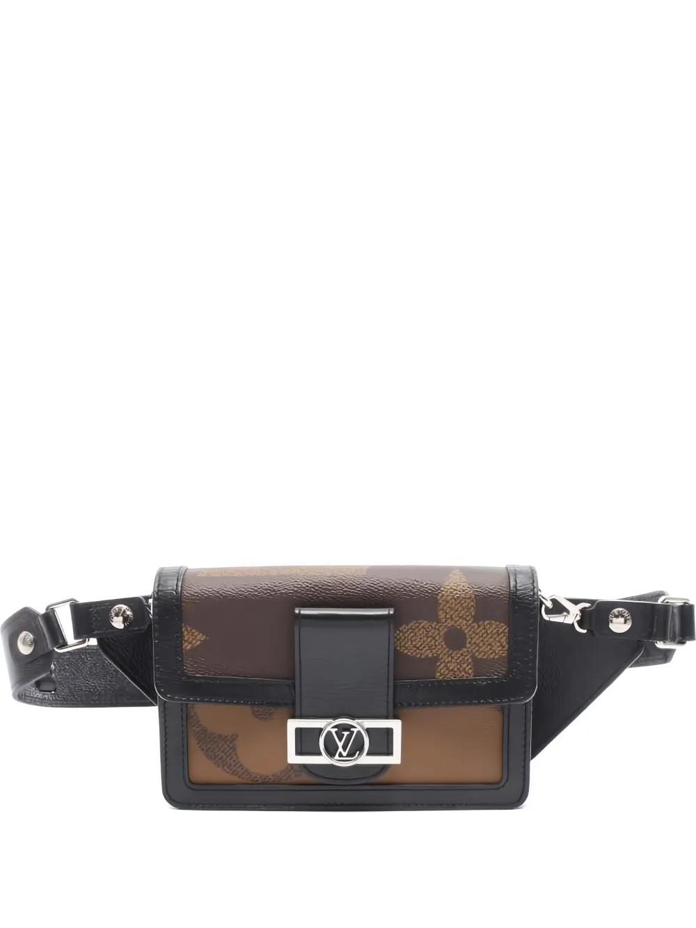Pre-owned Louis Vuitton 2019 Dauphine Monogram Belt Bag In Brown