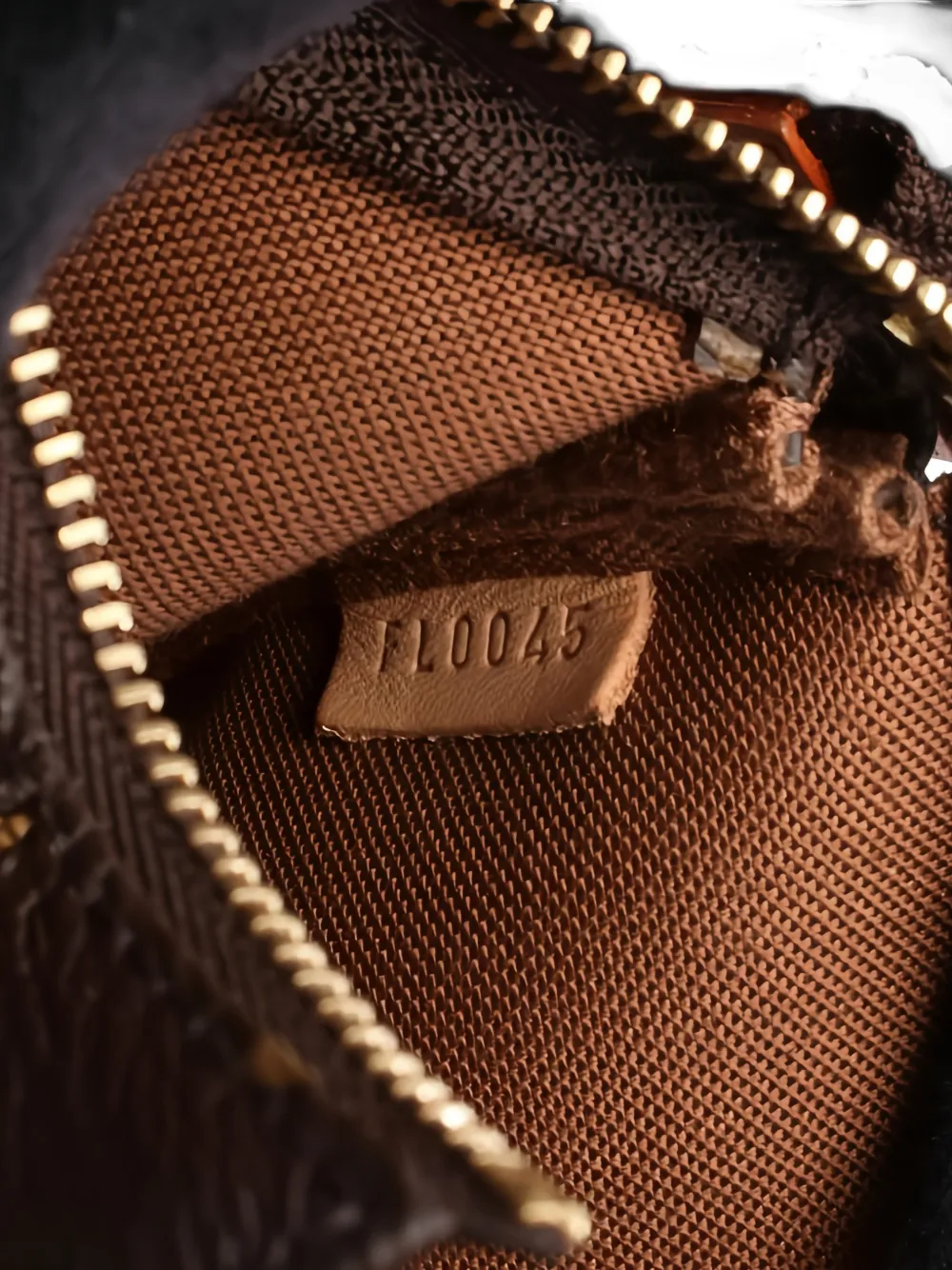 LOUIS VUITTON Pre-owned Mini Pochette Monogram Shoulder Bag In Brown