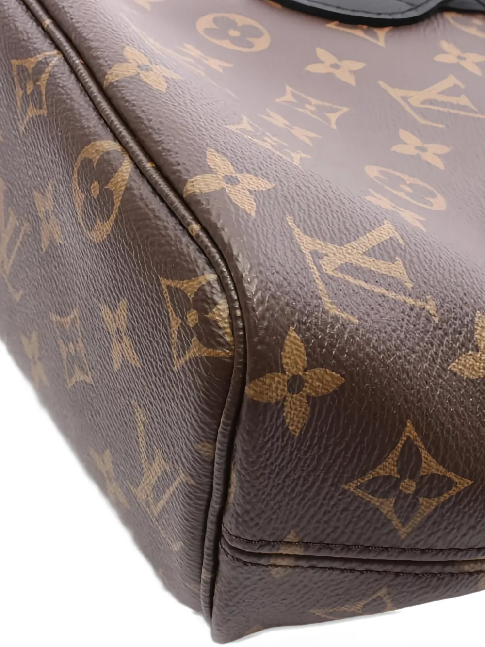 Pre-owned Louis Vuitton 10s Neverfull Inside Out Bb Monogram-pattern Tote Bag In Brown