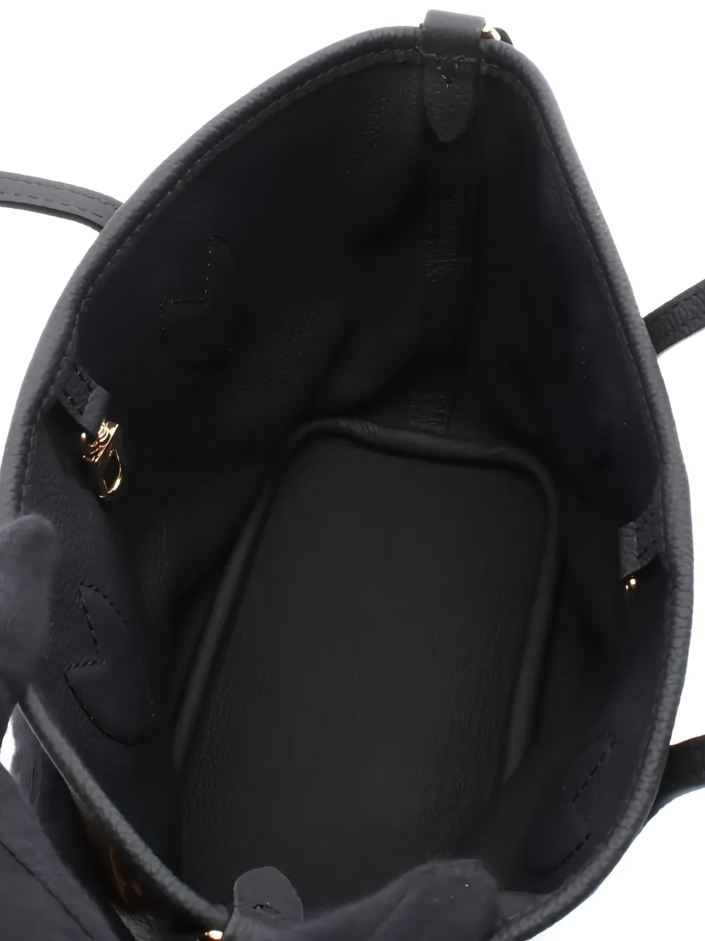 Pre-owned Louis Vuitton 10s Neverfull Inside Out Bb Monogram-pattern Tote Bag In Brown