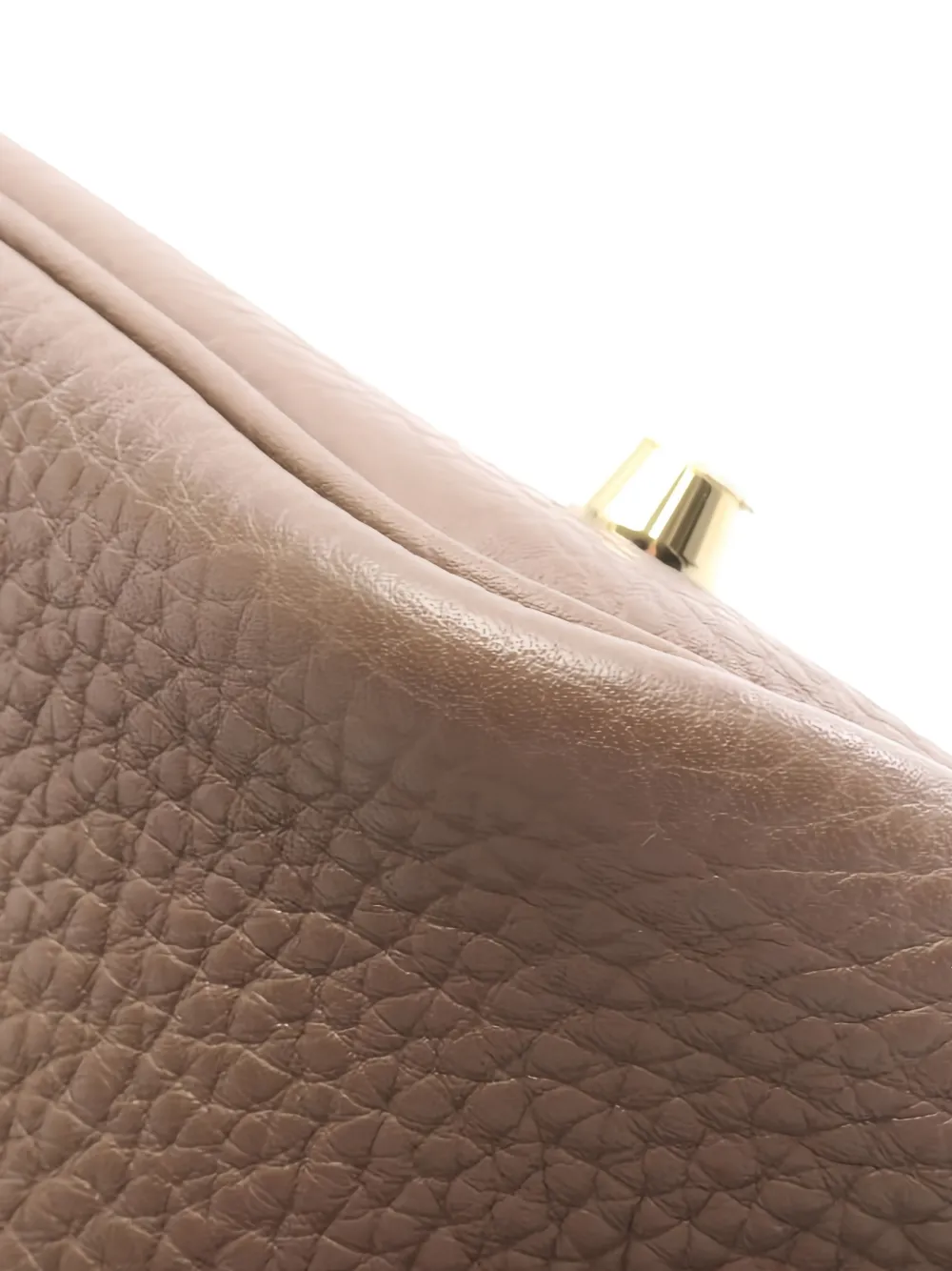 Pre-owned Hermes 2018 Picotin Lock 22 Leather Tote Bag In Brown