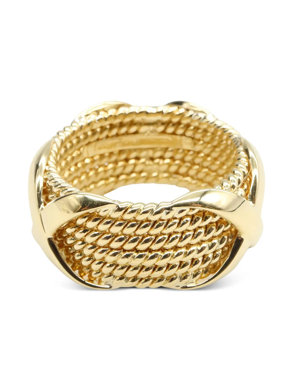 Tiffany & Co. Pre-Owned anillo Schlumberger 6-Row | dorado | Image 1